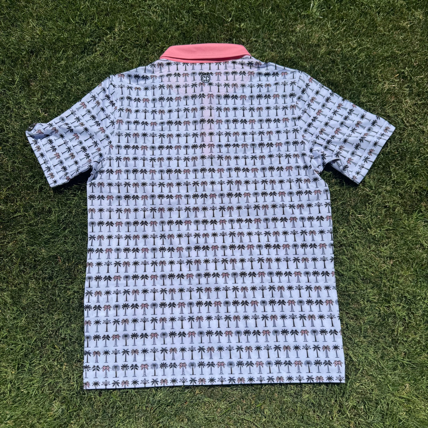 Champions Choice SunSet Pink Palm Polo