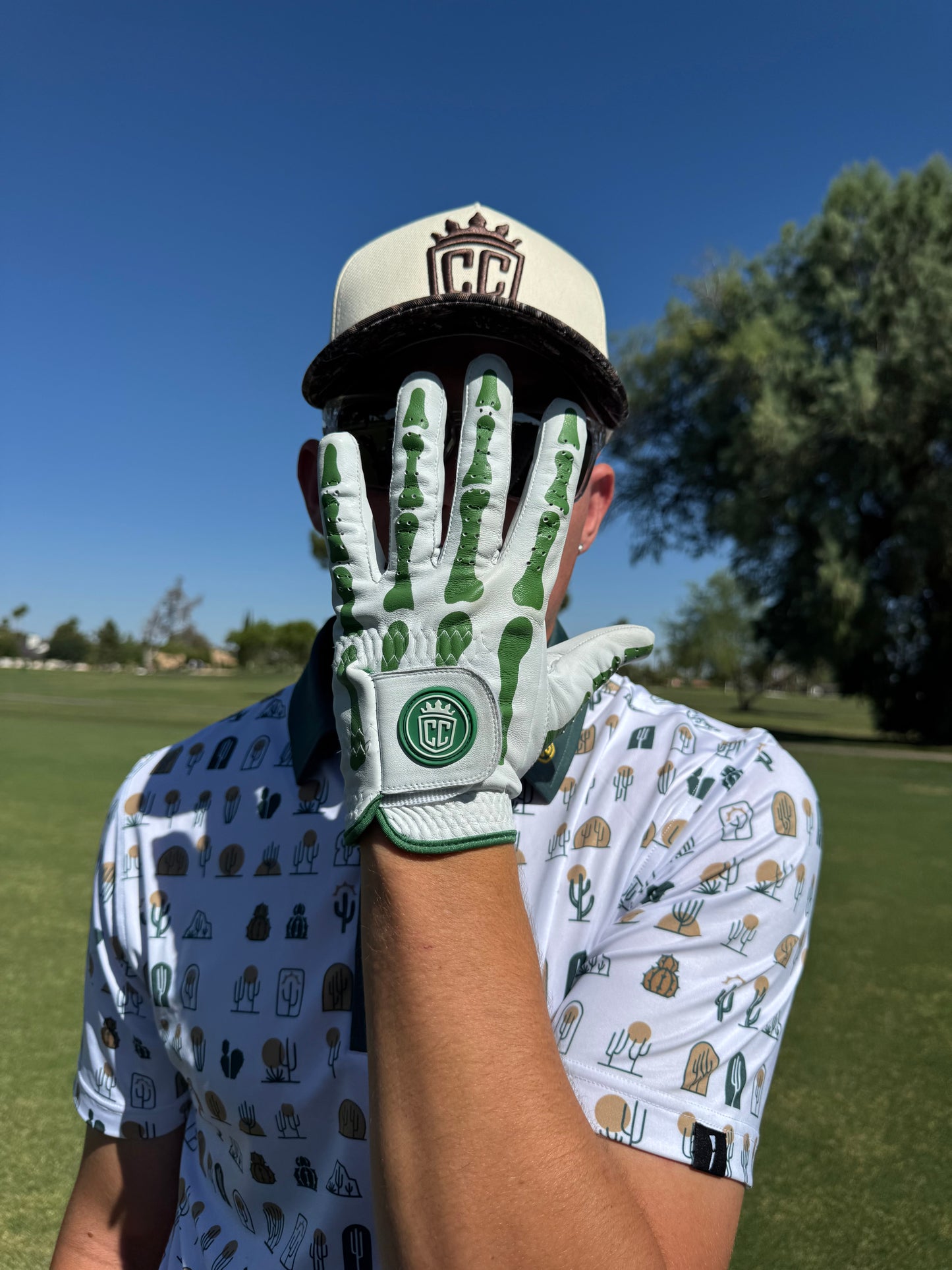 Champions Choice Green Skelton Glove (RH)