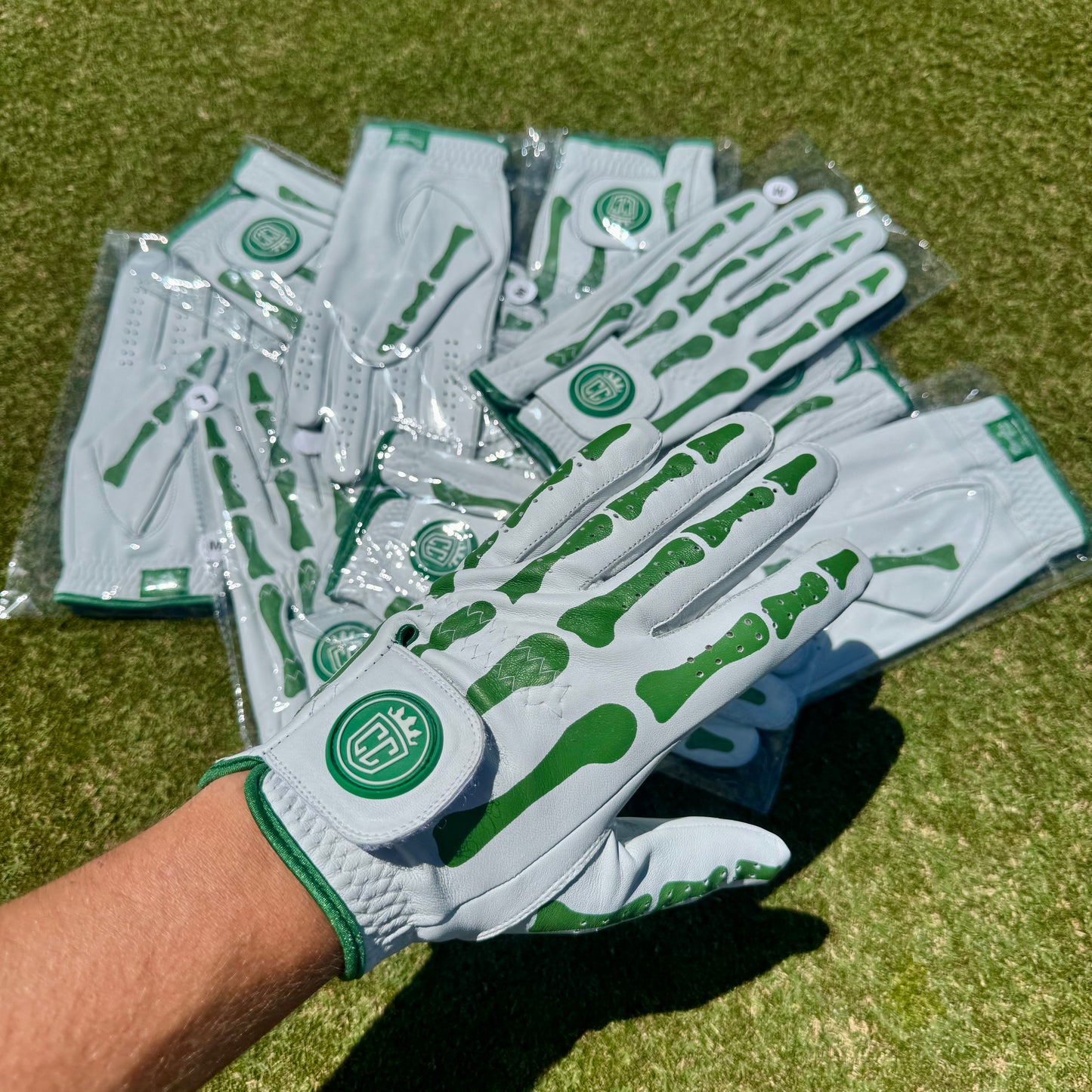 Champions Choice Green Skelton Glove (RH)