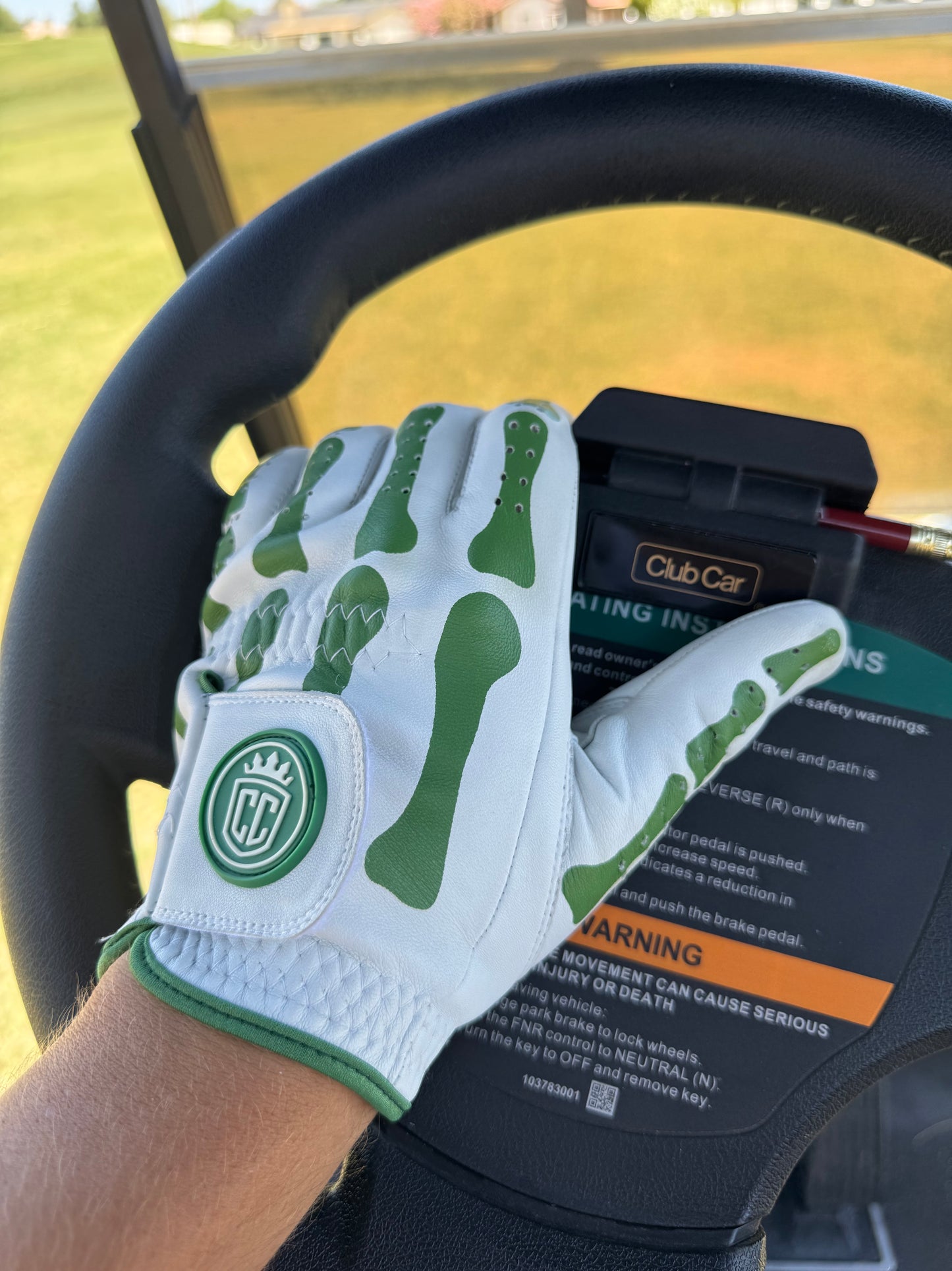 Champions Choice Green Skelton Glove (RH)